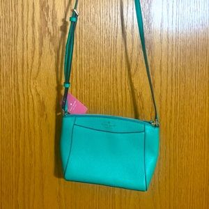 NWT Kate Spade Crossbody Turquoise (green) Purse